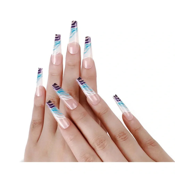 Two Minute Manicure Press On Gel Nails - 24 Piece - Picture 1 of 3